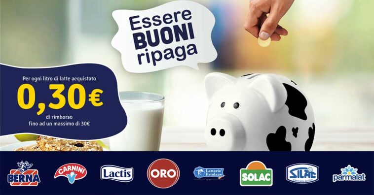 Cashback Latte Parmalat Di Rimborso Vinci Bollette