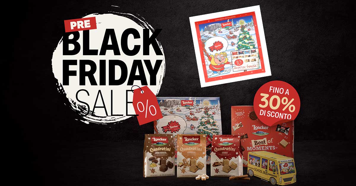 Loacker Sconti Black Friday Fino Al Di Sconto Dimmicosacerchi