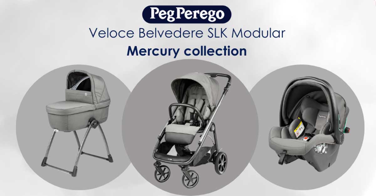 Peg Perego Trio Veloce Belvedere Slk Modular Mercury Collection