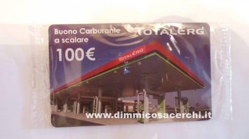 Buono carburante TotalErg