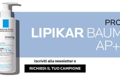 Campioni omaggio Lipikar Baume AP+M