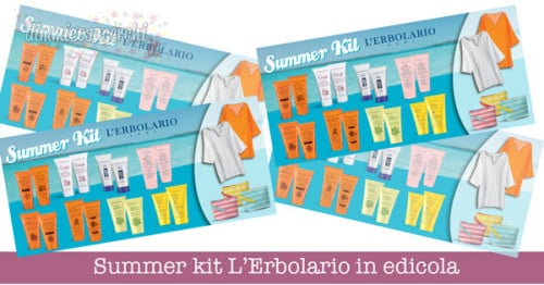 Summer kit L’Erbolario in edicola