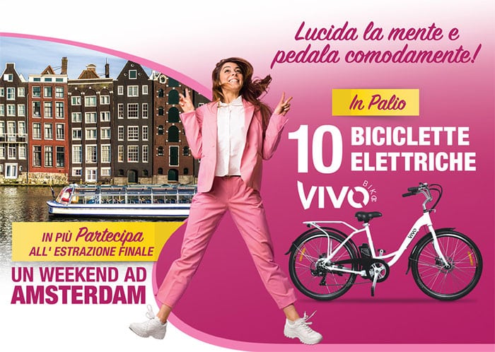 Concorso Acutil Donna: vinci Amsterdam e biciclette elettriche
