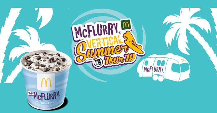 Mini McFlurry con Vertical summer Tour 2019