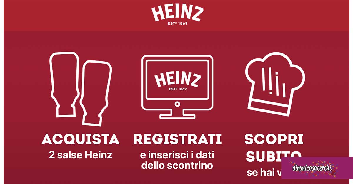 Heinz: vinci una cena con chef