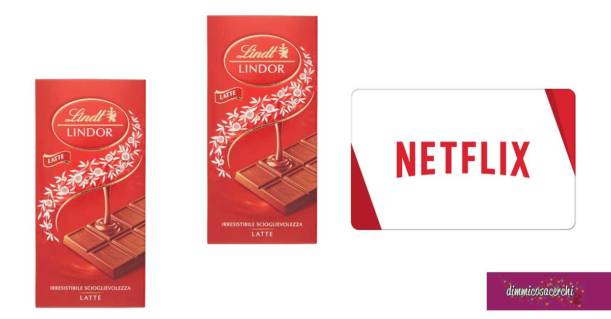 Con Lindor "vinci emozioni": in palio un anno di Netflix!