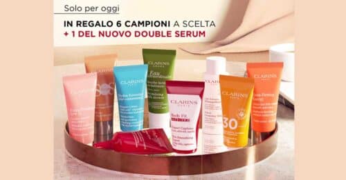 clarins campioni omaggio