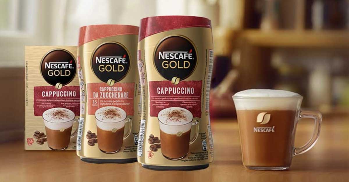 Campioni omaggio Nescafè Gold