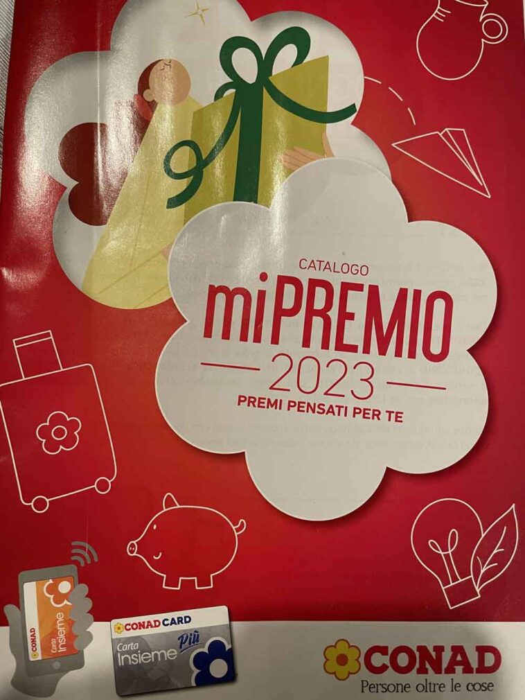 Conad "MiPremio 2023" raccolta punti mi premio (catalogo)