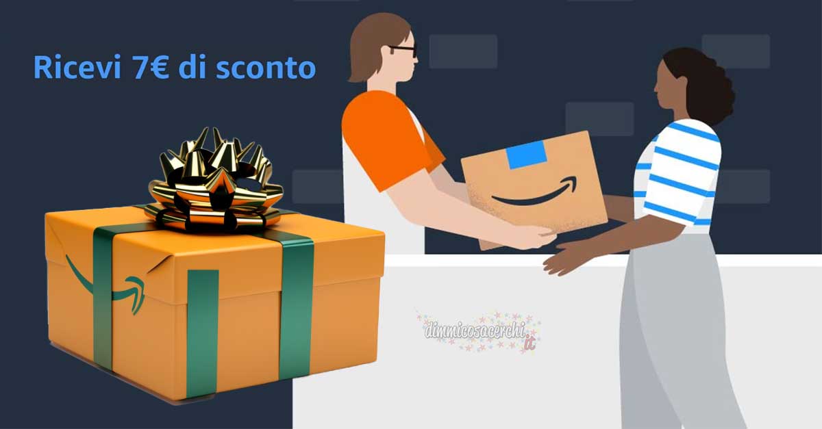 Sconto  da 7€: risparmia utilizzando un punto di ritiro! -  DimmiCosaCerchi