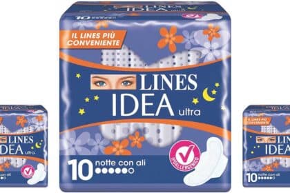 Lines Idea Ultra Assorbenti Notte con Ali