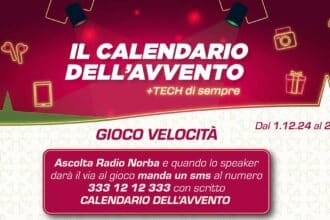 calendario dell'Avvento di Radio Norba