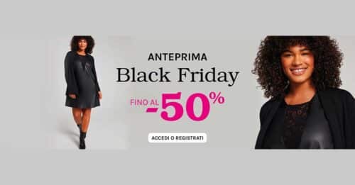 Anteprima Black Friday Fiorella Rubino