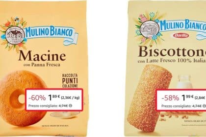 Biscotti Mulino Bianco in offerta su Amazon