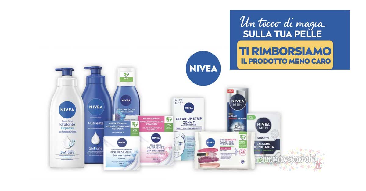Pazza per la spesa Nivea: 122 euro di prodotti gratis - scontOmaggio