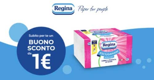 Buoni sconto Regina Asciugamani