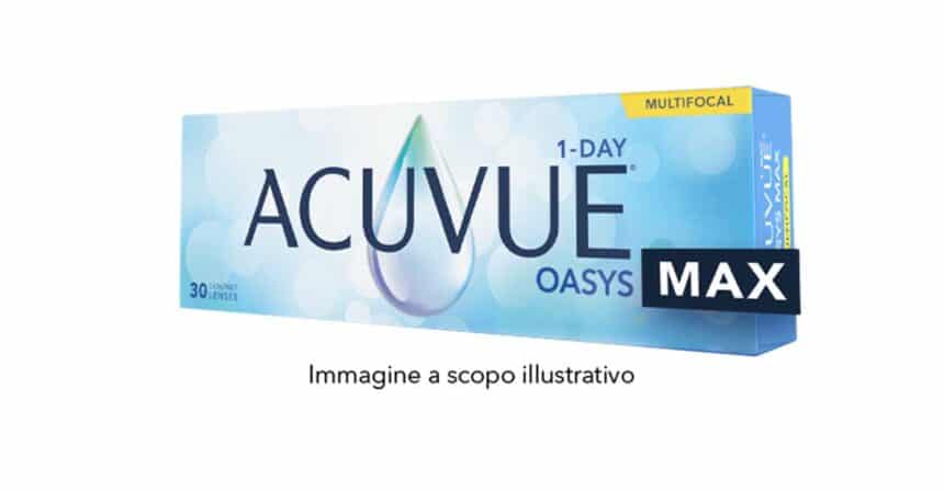 Campioni omaggio ACUVUE Oasys Max 1-Day Multifocal