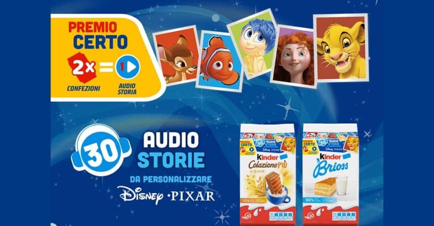 Kinder "audio storie Disney