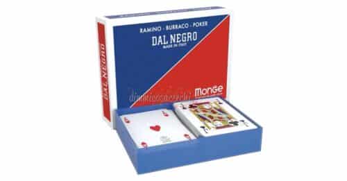 Rivista CHI con carte da gioco Dal Negro Monge