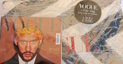 Rivista Vogue Tote Bag edicola