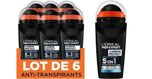 Men Expert L 'Oréal Carbon Protect Ice Fresh Deodorante