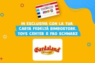 Toys Center regala sconto Gardaland Park