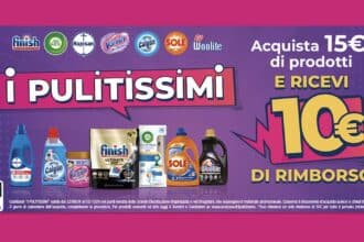 Cashback "I pulitissimi"