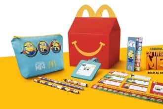 Happy Meal con Kit Scuola Cattivissimo Me 4