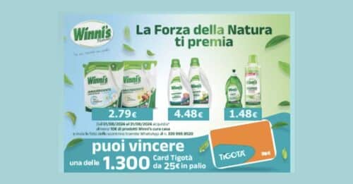 La forza della natura ti premia