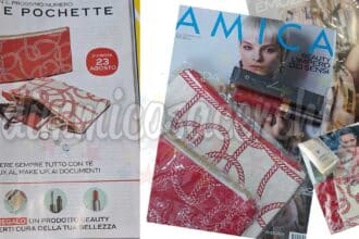 Rivista Amica con pochette + prodotto beauty