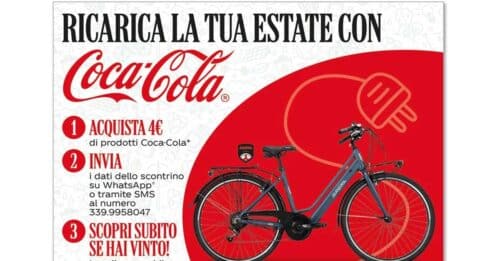 Vinci e-bike con Coca-Cola