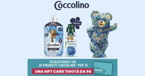 Coccolino: profumo e freschezza da Tigotà