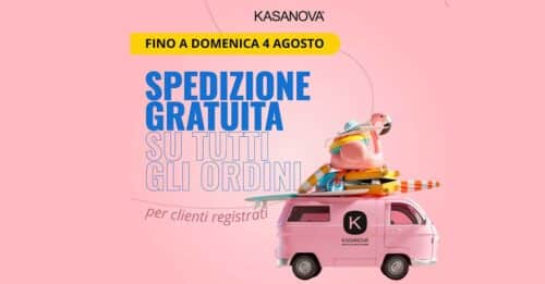 kasanova spedizione gratuita