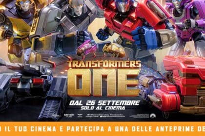 Biglietti cinema gratuiti "TRANSFORMERS ONE"