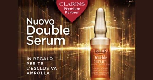 Campioni omaggio Clarins Double Serum