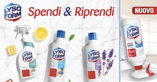 Cashback “Spendi & Riprendi” Lysoform