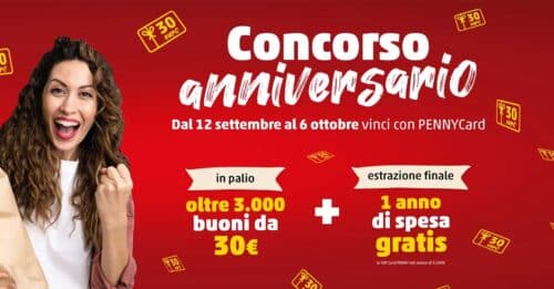 Concorso Anniversario Penny Market