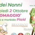 Festa dei nonni Acqua e Sapone 2024 omaggio plaid