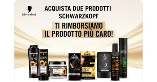 Cashback Schwarzkopf