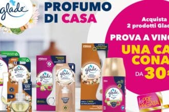 Vinci card Conad con Glade