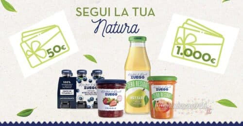 Concorso Zuegg "Segui la tua natura"