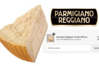 in omaggio 500 grammi di Parmigiano Reggiano