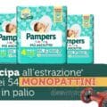 Con Pampers puoi vincere monopattino