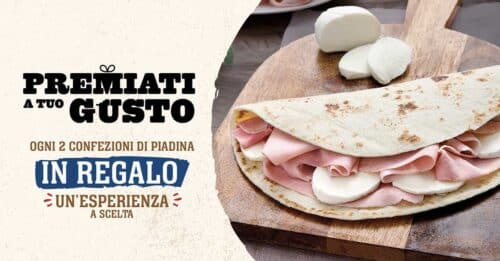 Piadina Loriana ti regala un premio certo