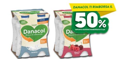 Cashback Danacol ti premia sempre