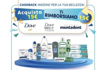 Cashback Dove e Mentadent