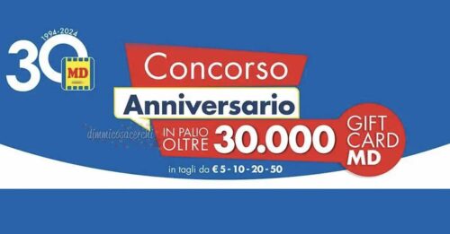 Concorso Anniversario MD