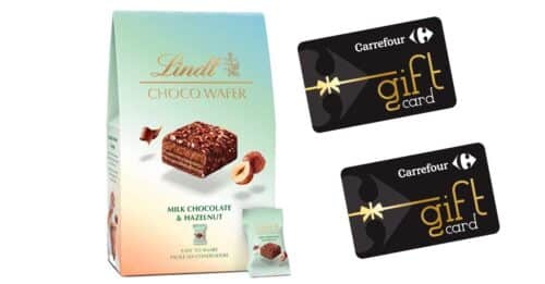 Concorso Lindor: vinci gift card Carrefour