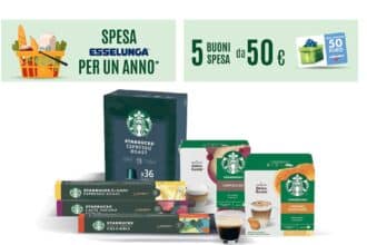 Concorso Starbucks in Esselunga