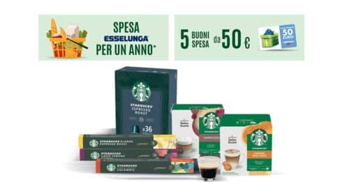 Concorso Starbucks in Esselunga